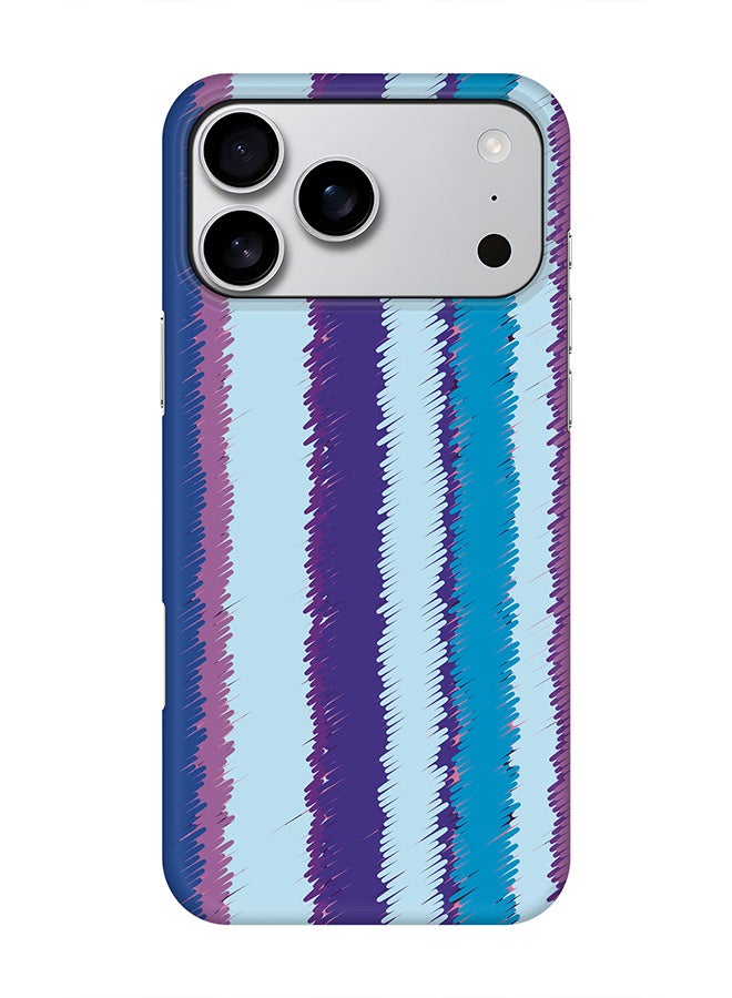 Stylizedd For iPhone 17 Pro Max,Case, [Compatible with MagSafe] Magnetic cover Slim fit Protection Matte, - Lines Of Violet