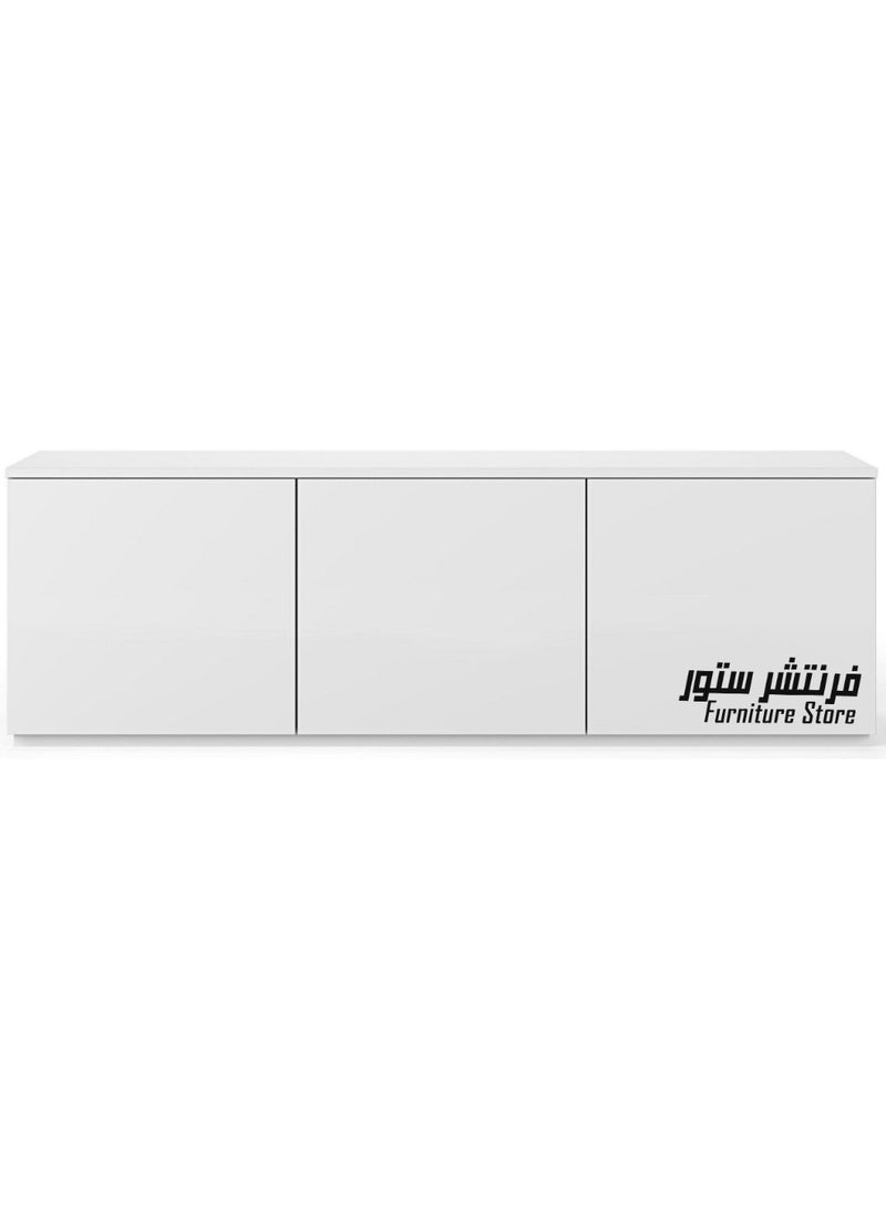 فرنتشر ستور وحدة تليفزيون مودرن - ارتفاع 40 سم - عرض 121 سم - عمق 30 سم ، من فرنتشر ستور.  - Image 3