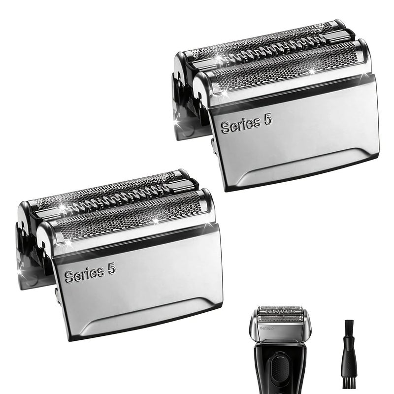 52S Blades 2 Pack Compatible With S5 Replacement Head For Series 5 Foil And Cutter For Electric Shaver Models 5020s 5030s 5040s 5050cc 5070cc 5090cc - Image 1