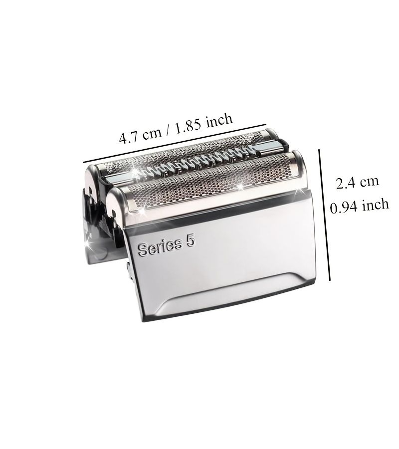 52S Blades 2 Pack Compatible With S5 Replacement Head For Series 5 Foil And Cutter For Electric Shaver Models 5020s 5030s 5040s 5050cc 5070cc 5090cc - Image 4