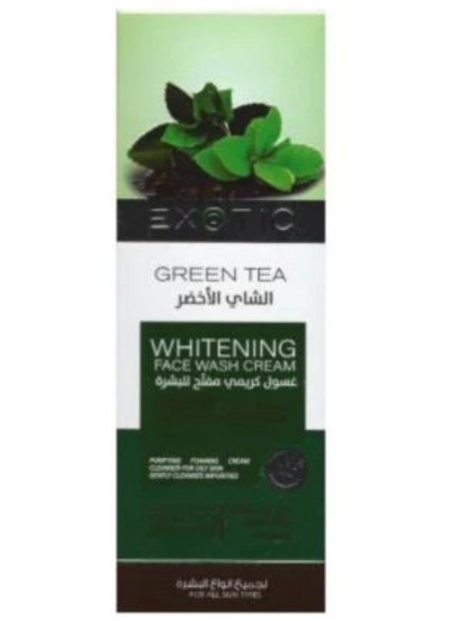 Exotic Whitening Face Wash Cream with Green Tea Extract – 100ml