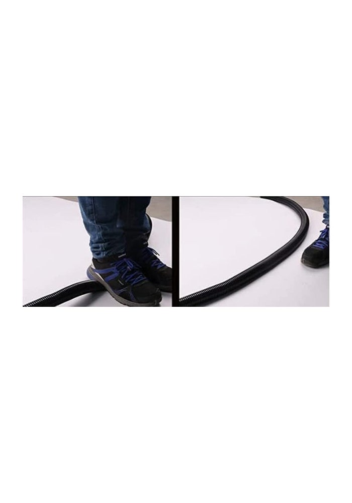 AQ AQSON AQSON 38mm x 1M Flexible Hose Extender for Vacuum Cleaner - Gray - Image 3