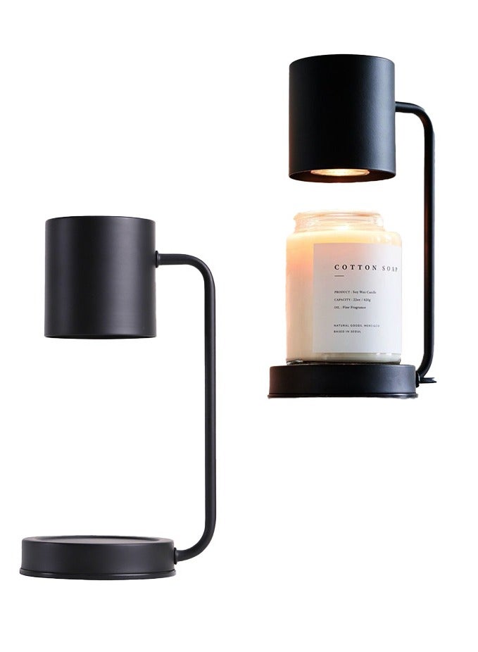 Candle Warmer Lamp Candle Heater, 1, 2, 4Hour Timer, 2 Bulbs, Compatible with AllCandles, Candle Light, 110-120V, DimmableCandle Melter, Small and Large Jars - Image 2
