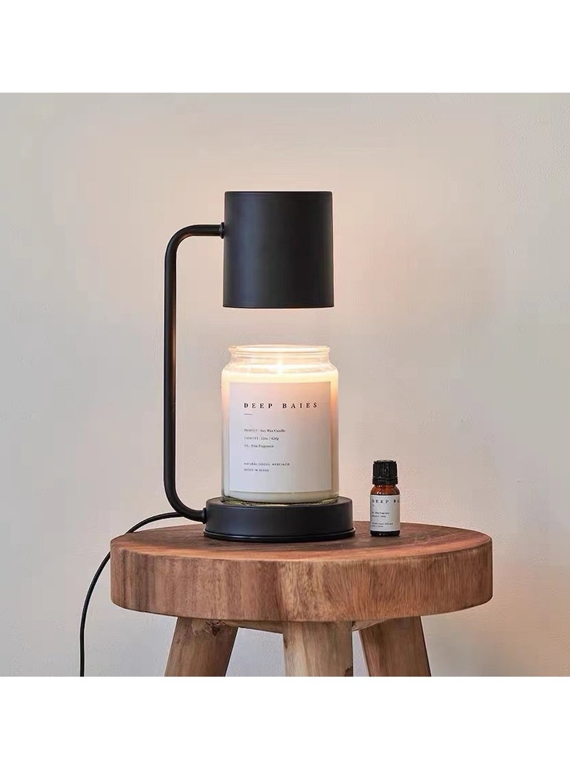 Candle Warmer Lamp Candle Heater, 1, 2, 4Hour Timer, 2 Bulbs, Compatible with AllCandles, Candle Light, 110-120V, DimmableCandle Melter, Small and Large Jars - Image 5