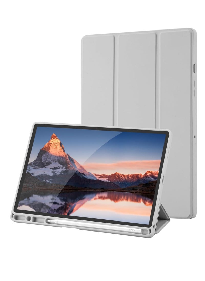 حافظة لجهاز Samsung Galaxy Tab A8 مقاس 10.5 بوصة 2022 (SM-X200/X205/X207) حافظة حماية رفيعة مع حامل واقٍ، مع عرض متعدد الزوايا وخاصية الإيقاظ/النوم التلقائي