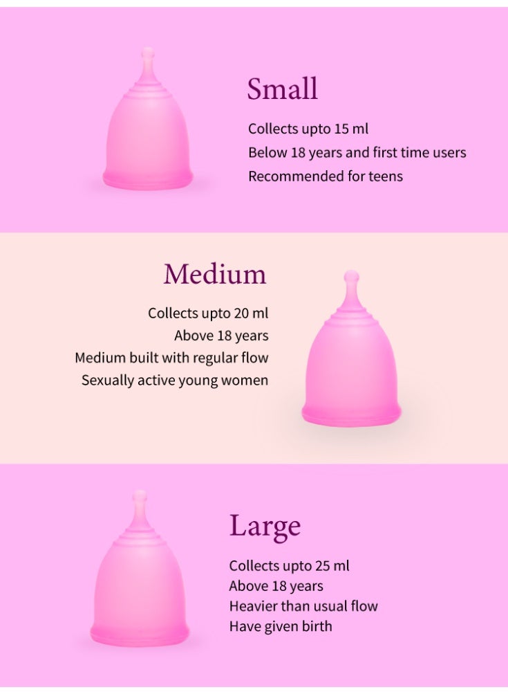 Ammo Menstrual Cup Velvet Size S - Image 2
