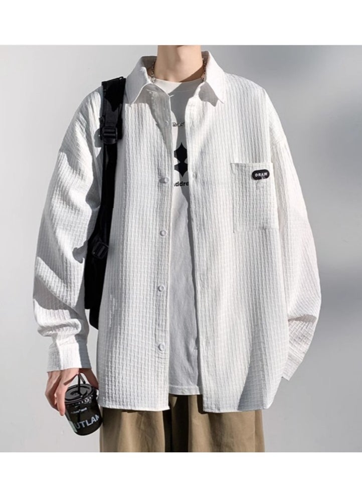 WASSUP NEST - New WASSUP NEST Pure Cotton Casual Loose  Jacket - Image 1
