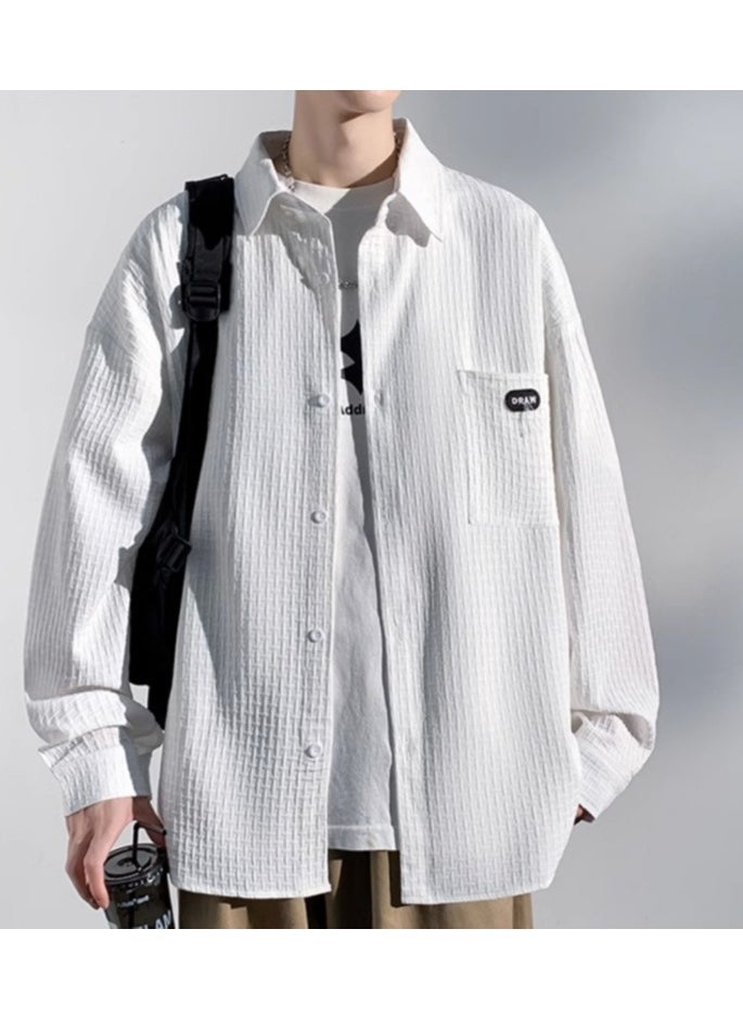 WASSUP NEST - New WASSUP NEST Pure Cotton Casual Loose  Jacket - Image 1