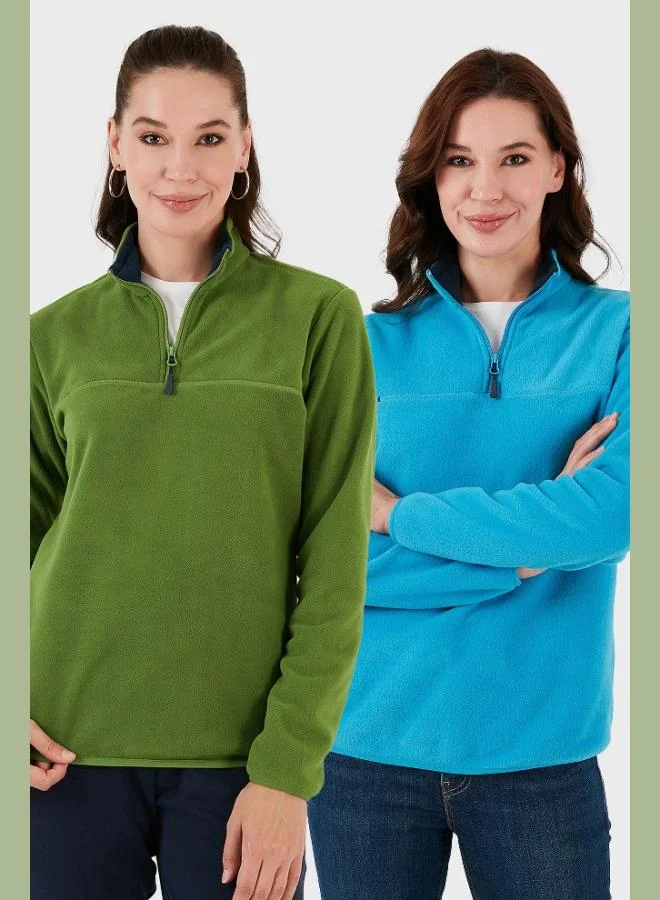 ليلا ليلا طقم قطعتين نسائي ناعم مقاوم للتكوير بقصة ضيقة