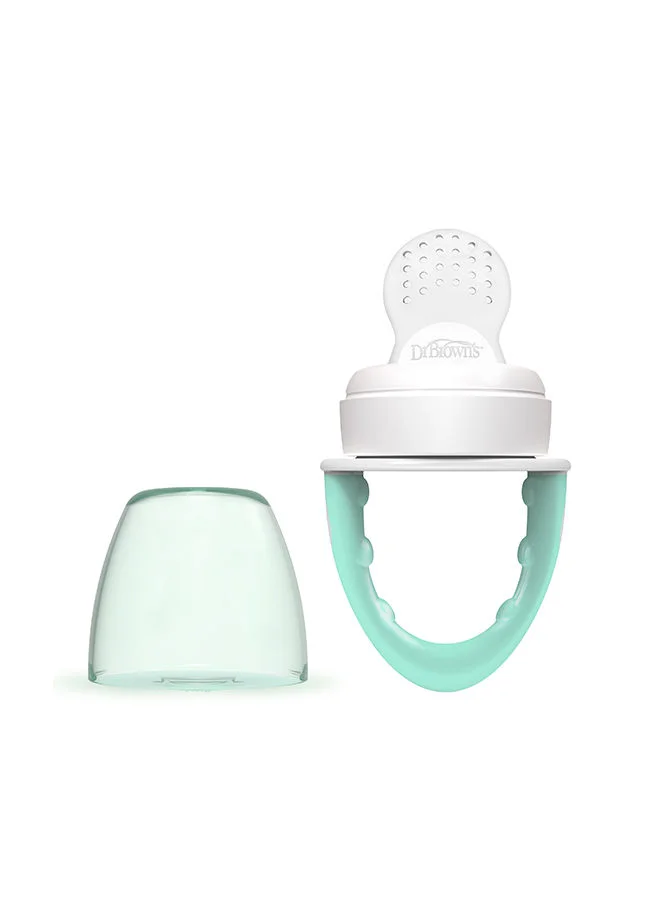 Dr. Brown’s Fresh Firsts Silicone Feeder - Mint, 1-Pack