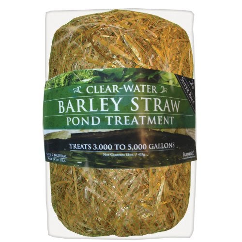 SUMMIT 135 Clear-Water Barley Straw Bale 15 oz, Treats up to 5000-Gallons - Image 1