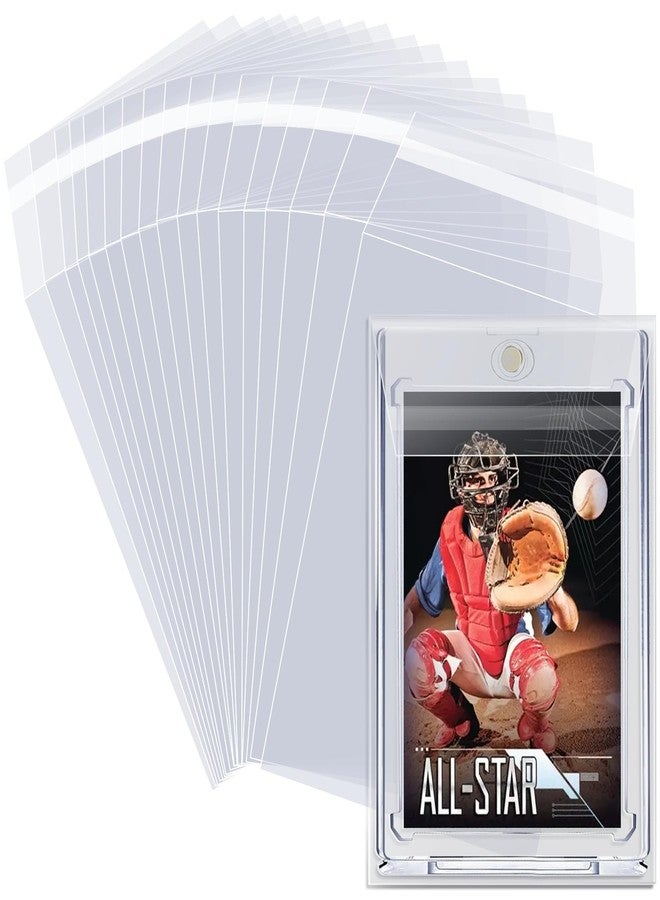 tutata Team Bags, Cards Sleeves for 35PT Magnetic Card Holders Sleeves - 100 Pack - Image 1