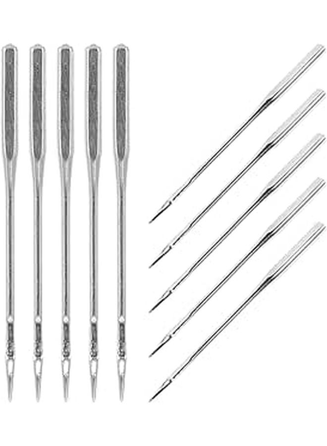 Silver Sewing Machine Needles 10pcs Metal Household Portable Multi Function Stitching - Image 1