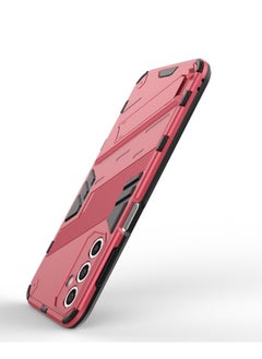 Generic Punk Armor 2 in 1 PC Tpu Shockproof Phone Case with Invisible Holder For Samsung Galaxy A24/A25(watermelon)  - Image 4