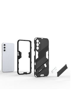 Generic Punk Armor 2 in 1 PC Tpu Shockproof Phone Case with Invisible Holder For Samsung Galaxy A24/A25(watermelon)  - Image 5
