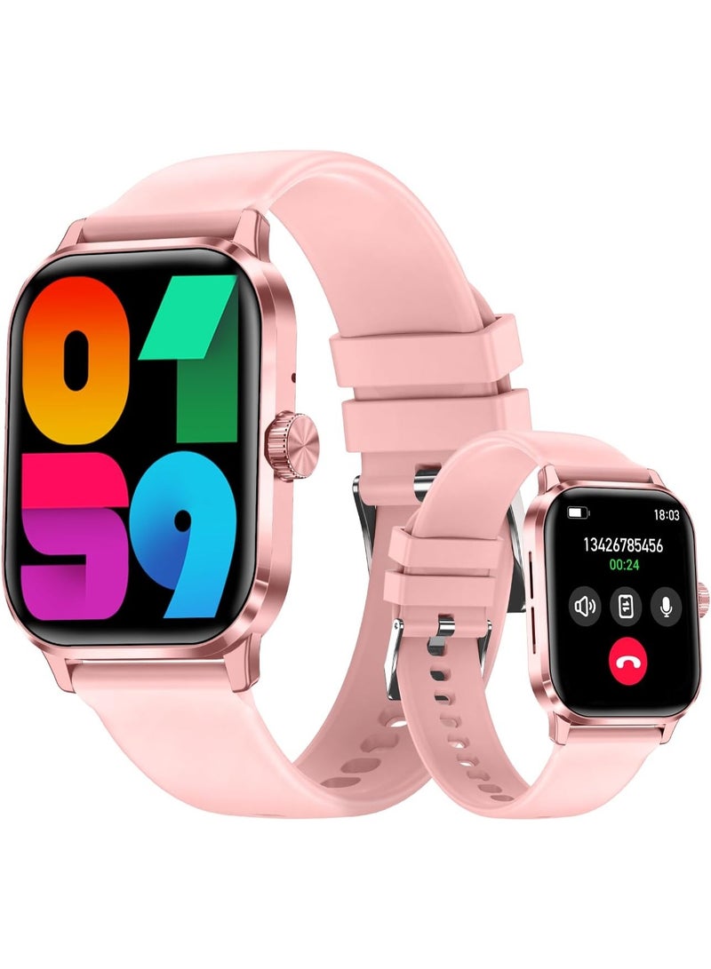 Baytion Smart Watch for Women, Fitness Tracker Watch for Android Phones iPhone Compatible,IP67 Waterproof 1.85” HD Smart Watches with Blood Pressure, Heart Rate Monitor,100+ Sport Modes - Image 1