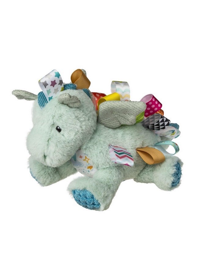Taggies Stuffed Animal Soft Toy with Sensory Tags, 9-Inches, Mega-Taggies Drax Dragon - Image 1