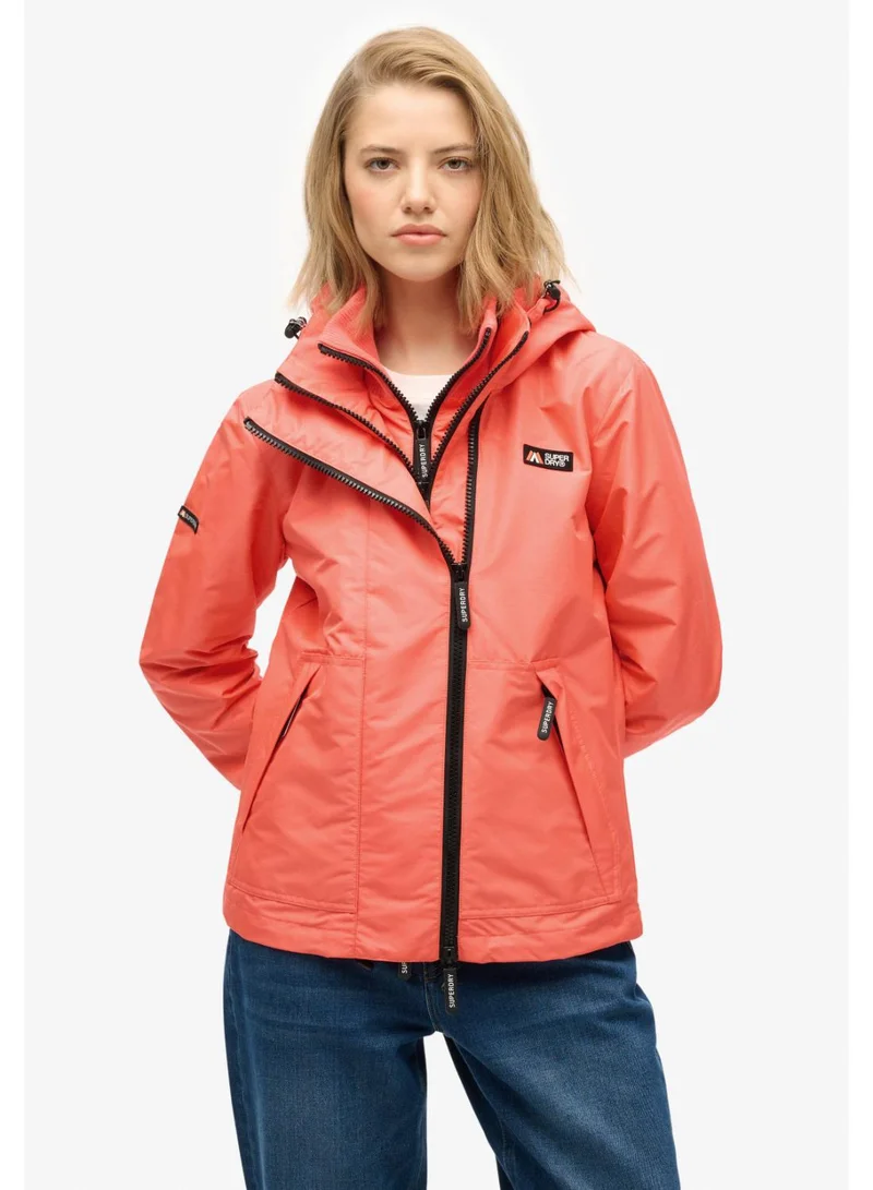 سوبر دراي جاكيت رياضي بغطاء رأس مقاوم للرياح