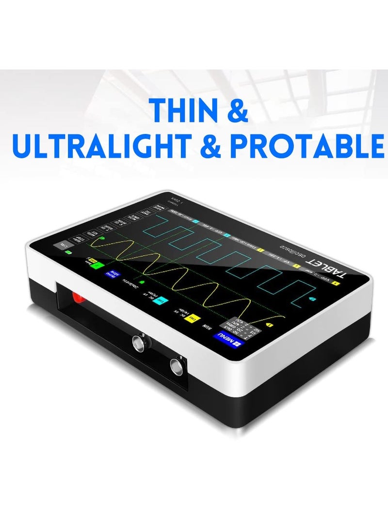 Generic - Handheld 1013D Oscilloscope - 2 Channels, 100MHz Bandwidth, 1GSa/s Sampling Rate, 7" TFT LCD Touchscreen for Easy Operation and Clear Display. - Image 1