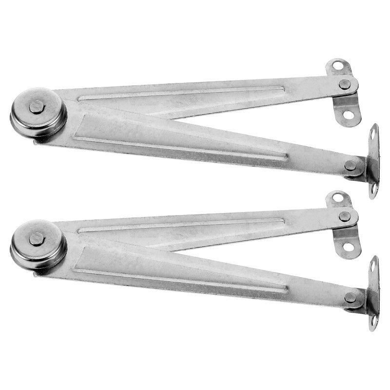 2Pcs Adjustable Steel Support Rods 1 2mm Thick Self Balancing For Kitchen Cabinet - Image 2