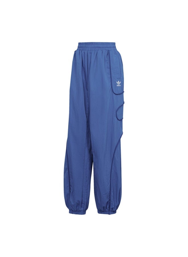 Adidas adidas WIDE TRACK PANT Blue Originals Women PANTS  - Image 1