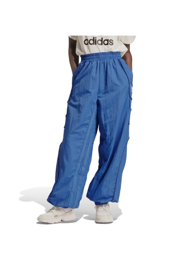 Adidas adidas WIDE TRACK PANT Blue Originals Women PANTS  - Image 3