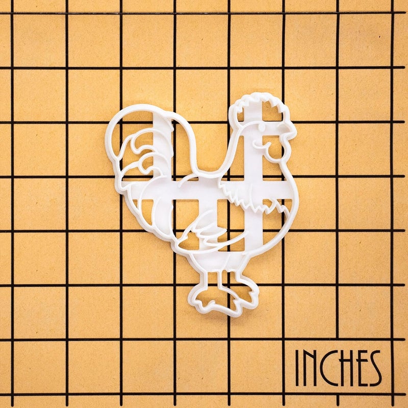 EROTNGO Rooster Cookie Cutter Farm Animal Shape for FarmhouseThemed Baking Ideal for Country Kitchen Decor Animal Lovers and Unique Farmhouse Party Treats - Image 2