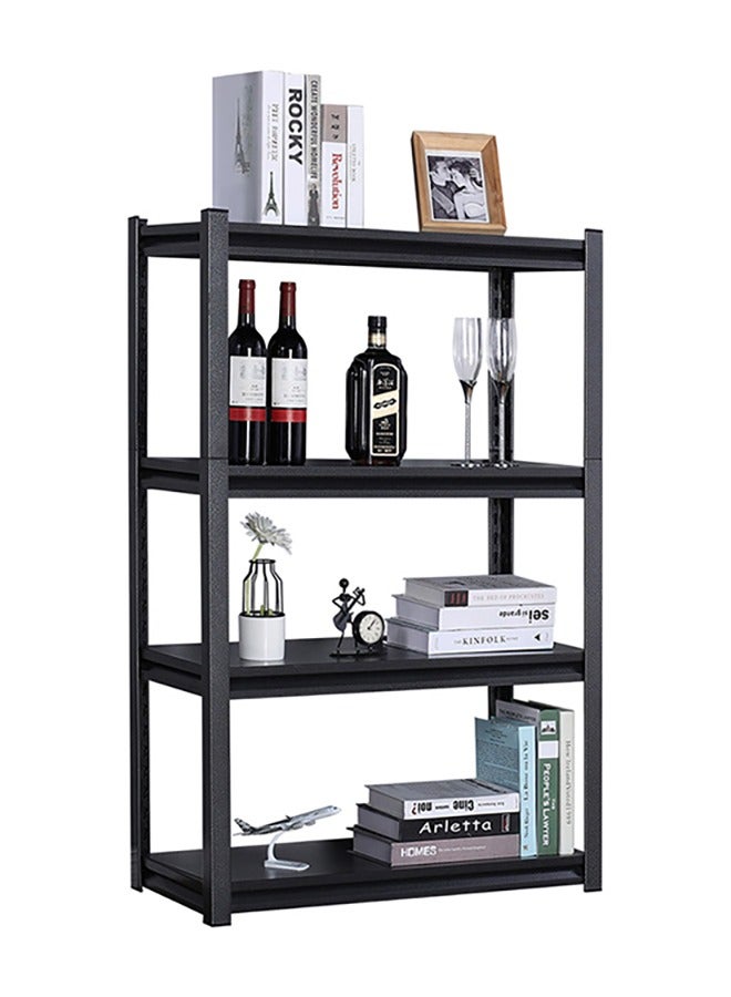 شاربدو رفوف تخزين 4 رف - طبقات قابل للتعديل حسب الطلب  سهلة التركيب بدون مسامير بكفرات لسهولة الحركة بإطار حديدي متعدد الوظائف مجلفنة ومحمية من التآكل ومتعددة المستويات مطبخ  فرن ميكروويف  مستودع  مكتب غرفة المعيشة - Image 3