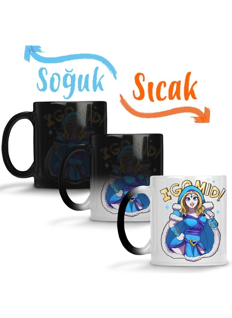 Baskı Dükkanı - Print Shop Dota 2 World Of Warcraft Crystal Maiden Magic Mug Porcelain - Image 1