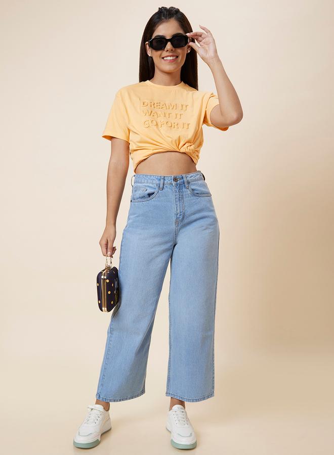 Globus Mid-Rise Boyfriend Fit Faded Jeans - Image 1