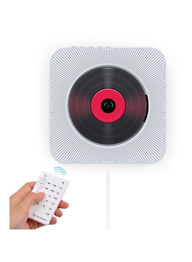 NIBEMINENT Bluetooth Home Audio CD Player LU-V4357W-EU White  - Image 5