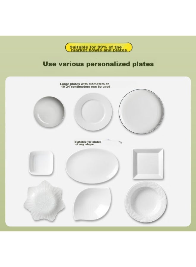 Chahua Food Storage Covers, Household Refrigerator Fresh-Keeping Bags, Specialized For Leftover Food, With Elastic Bands, Food-Grade Plastic Wrap, Protective Covers, 150 Pieces - Image 2