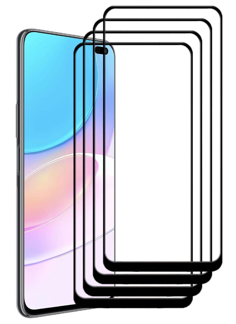 ACLIX 4 Pieces Antistatic ESD Dustproof Premium Quality High Definition Tempered Glass Screen Protector Designed For Huawei nova 8i - Image 1