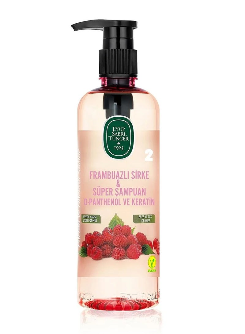 eyup sabri tuncer Raspberry Vinegar Shampoo 500 ML - Image 1