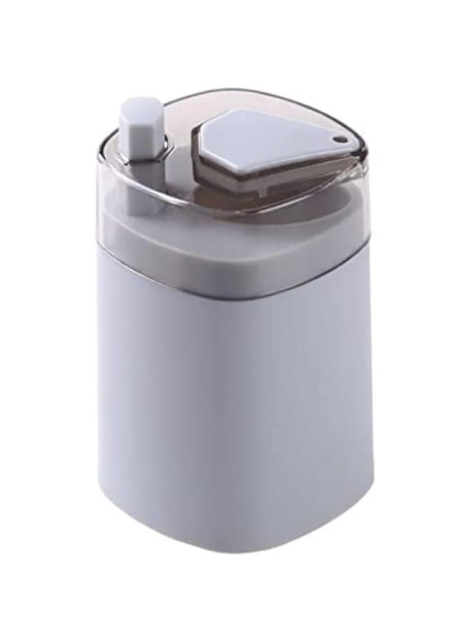 Automatic Toothpick Holder, Portable Pop-Up Toothpick Dispenser Storage Box for Cleaning and Holding Small Appetizers or Plug in Fruit Block, Convenient for Fruit, Gray - Image 1