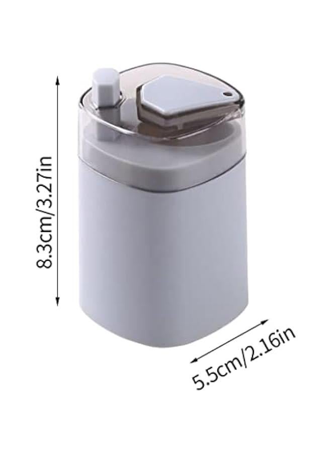 Automatic Toothpick Holder, Portable Pop-Up Toothpick Dispenser Storage Box for Cleaning and Holding Small Appetizers or Plug in Fruit Block, Convenient for Fruit, Gray - Image 2