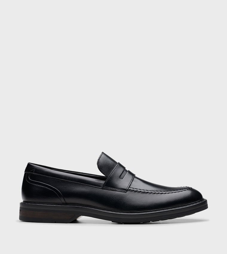 clarks Aldwin Step Black Leather - Image 1