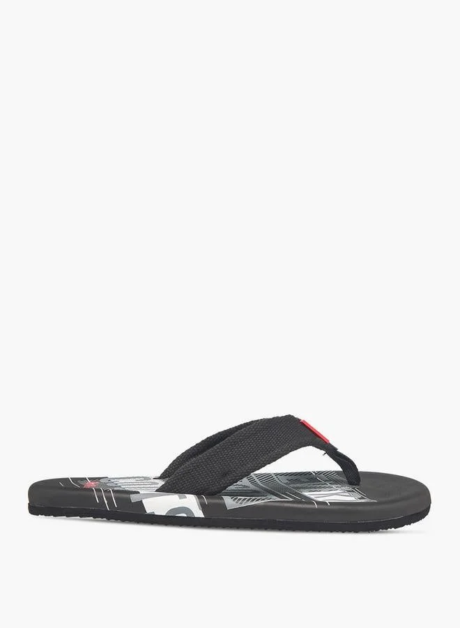 لي كوبر Men Graphic Print Flip-Flops