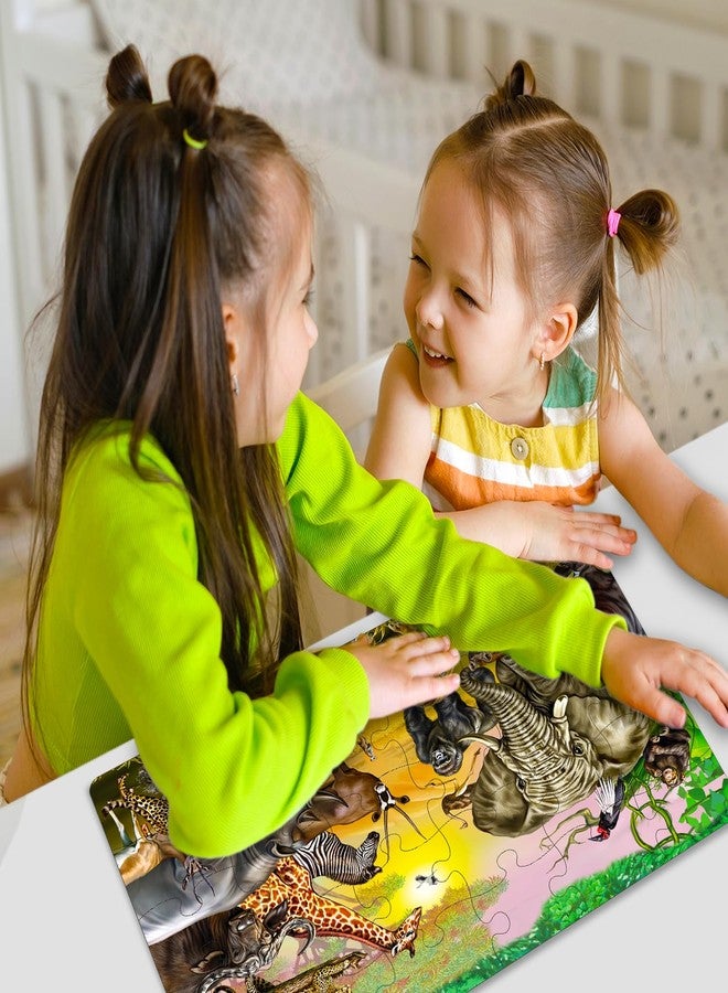 BRIJBASI Wild Animal Jigsaw Puzzle for Adults & Kids Above 9 Years | Fun & Challenging Puzzle Games for Stress Relief Focus and Memory - Image 4