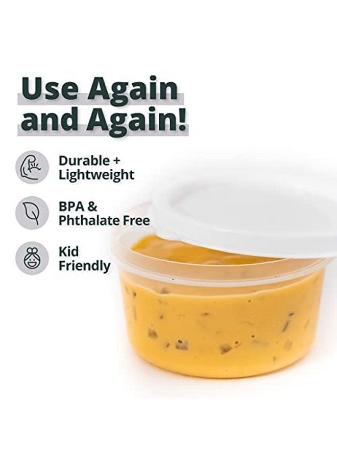 Greenco Small Food Storage Containers - 20 Pcs | Plastic Food Containers With Lids | Deli Containers | Meal Prep Container | Pantry, Fridge, Kitchen Organization | Cereal, Spices, Snack Containers - Image 5