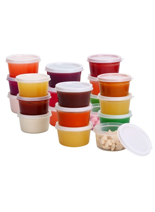 Greenco Small Food Storage Containers - 20 Pcs | Plastic Food Containers With Lids | Deli Containers | Meal Prep Container | Pantry, Fridge, Kitchen Organization | Cereal, Spices, Snack Containers - Image 1