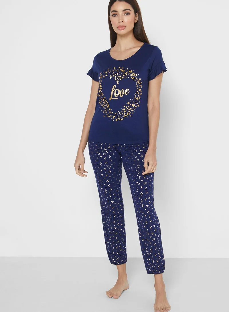 Nayomi M&M Sparkle Pajama