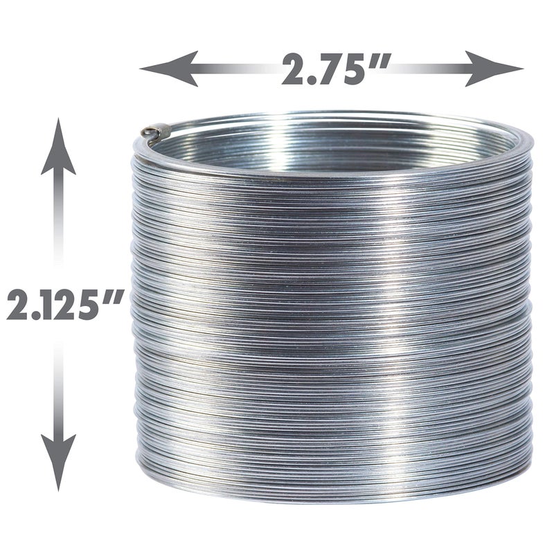Just Play The Original Slinky Walking Spring Toy, 2.75-inch Diameter Metal Slinky, Fidget Toys - Image 4