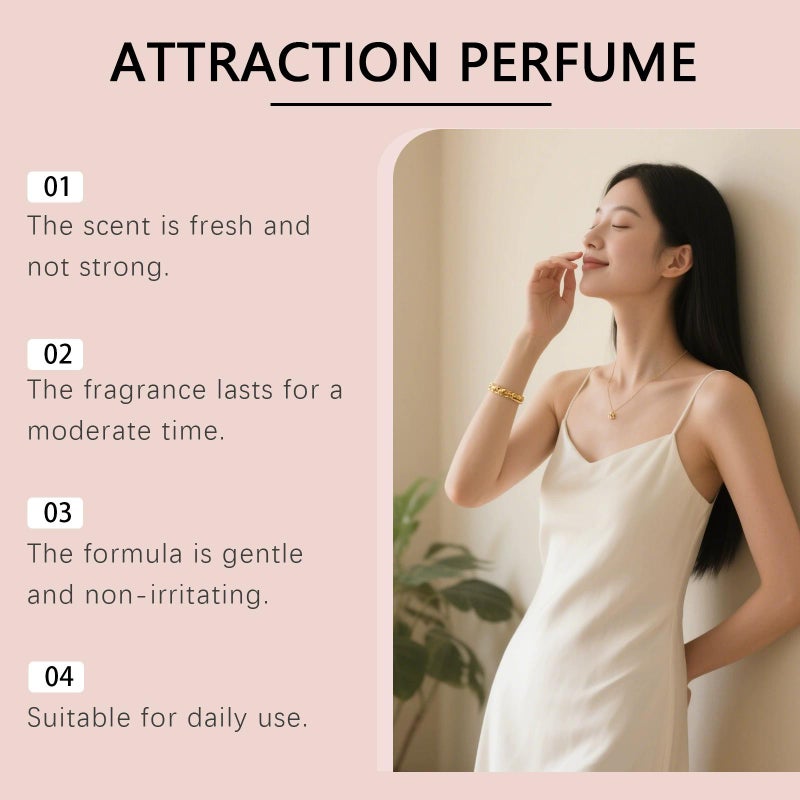 العطر للسيدات ناعم، طبيعي ونقي  розовый - Image 4