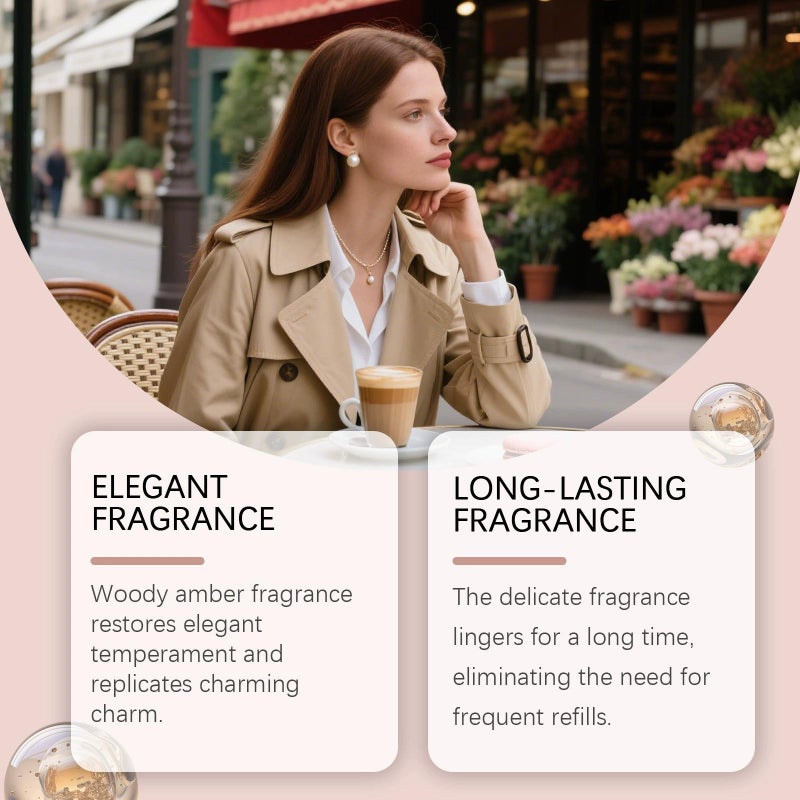 العطر للسيدات ناعم، طبيعي ونقي  розовый - Image 2