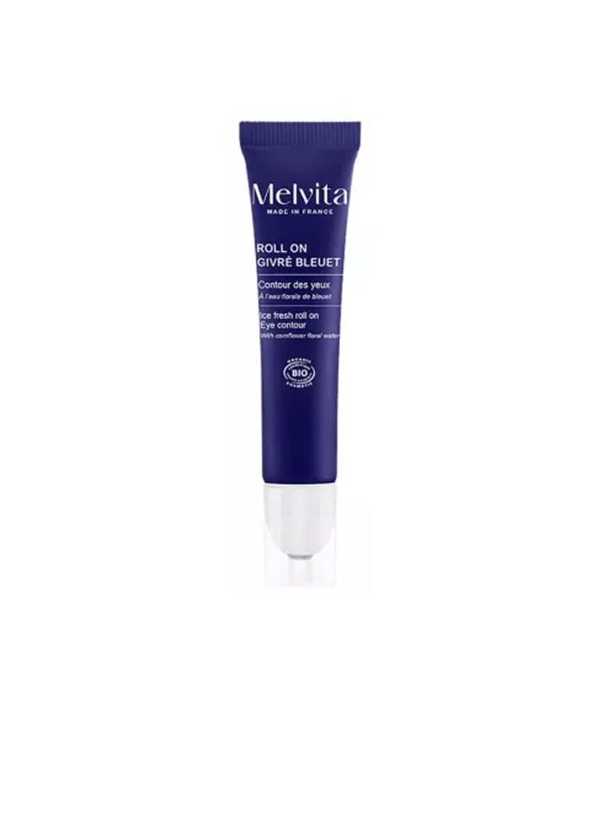 Melvita Givré Bleuet Eye Contour Roll-On 10ml - Image 1