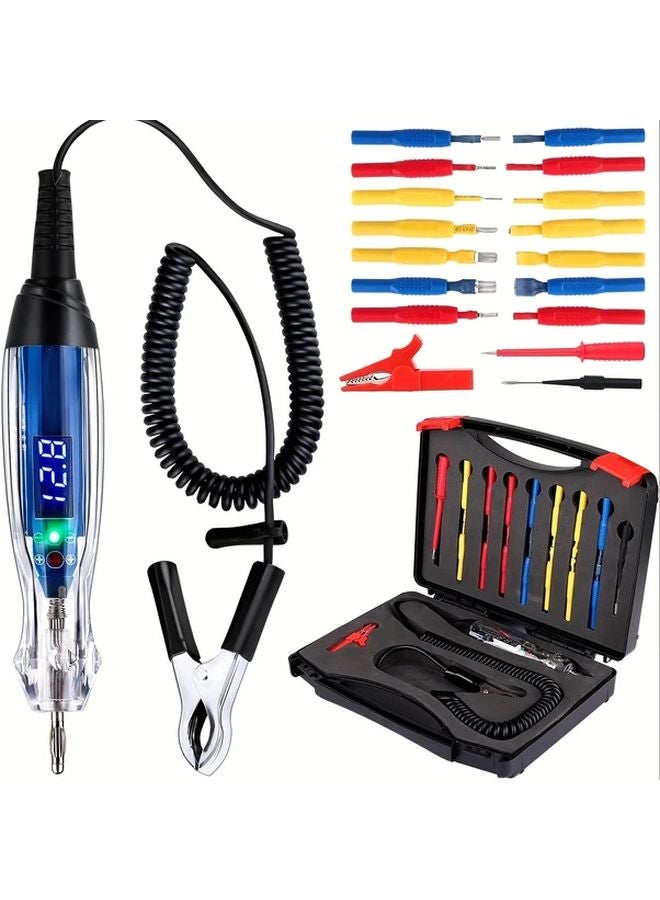 NS 836A 18 في 1 قلم فاحص كهرباء السيارات، مقياس متعدد رقمي، فاحص الجهد والتيار، تشخيص السيارات، مزود طاقة تيار مستمر، لا يتطلب بطارية - Image 1