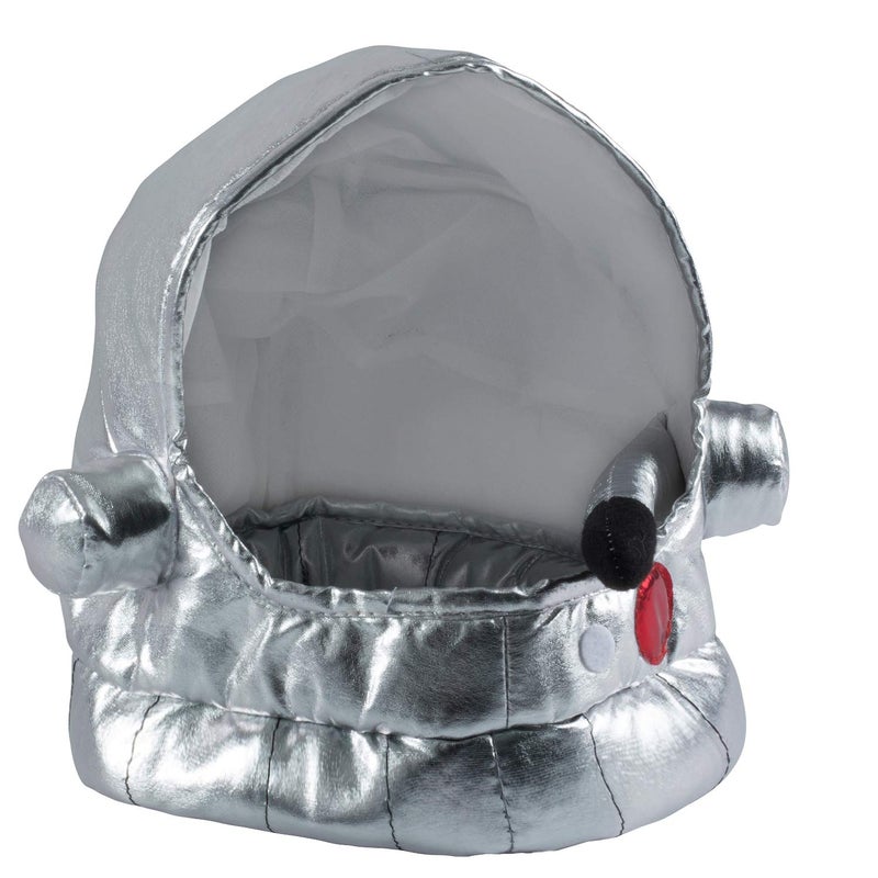 Tigerdoe Astronaut Helmet - Soft Metallic Space Helmet - NASA Astronaut Costume - Space Party - Image 3
