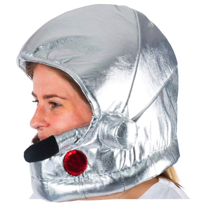 Tigerdoe Astronaut Helmet - Soft Metallic Space Helmet - NASA Astronaut Costume - Space Party - Image 1