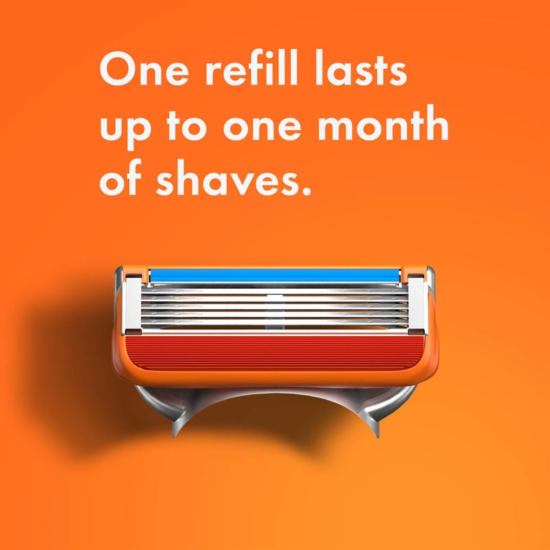 Gillette Fusion5 Power Razor for Men, 1 Gillette Power Razor Handle + 1 Blade Refill - Image 3